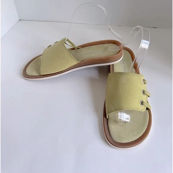 Mila Paoli Leather Slide Slip on’ Sandals. Size 9 - Picture 5 of 11